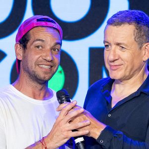 Semi-exclusif - Dany Boon, Benjamin Morgaine lors de la première édition du "Do You Comedy" à la Citadelle de Saint-Tropez, Côte d'Azur, France, le 29 juin 2025. © Cyril Moreau/Bestimage