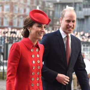 Catherine Kate Middleton, duchesse de Cambridge, le prince William, duc de Cambridge - Arrivées des participants à la messe en l'honneur de la journée du Commonwealth à l'abbaye de Westminster à Londres le 11 mars 2019. AGENCE / BESTIMAGE