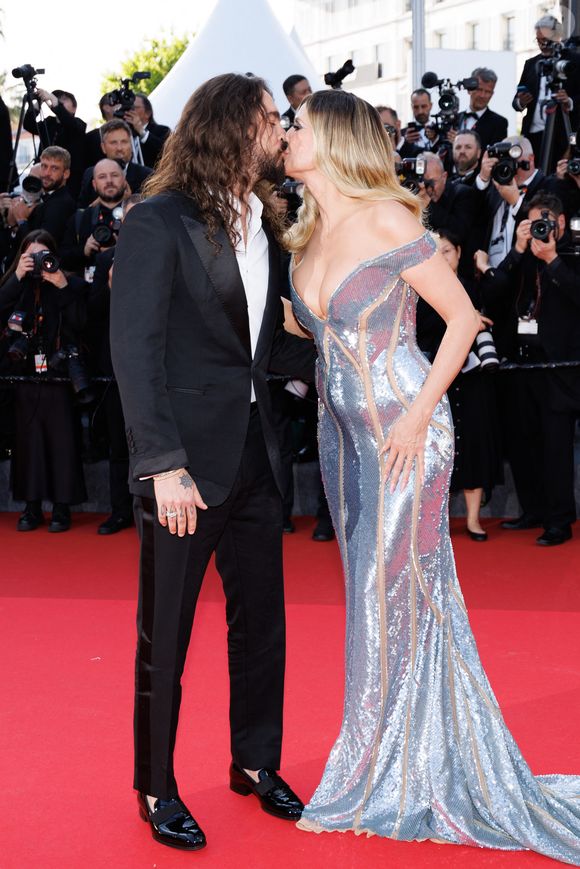 Tom Kaulitz et sa femme Heidi Klum - Montée des marches du film « Mission Impossible : The Final Reckoning » lors du 78ème Festival International du Film de Cannes, au Palais des Festivals à Cannes. Le 14 mai 2025
© Jacovides-Moreau / Bestimage