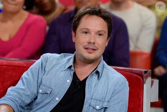 Davy Sardou - Enregistrement de l'émission " Vivement Dimanche " Spéciale Les enfants du Top 50, le 8 octobre 2014. L'émission sera diffusée le 12 Octobre 2014.
©COADIC GUIREC / BESTIMAGE