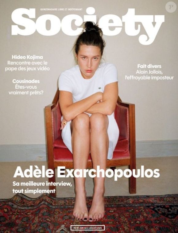 Ce jeudi 19 juin 2025, les lecteurs du magazine "Society ont d'ailleurs pu découvrir ses nouvelles confidences quant au tournage qui n'aura pas été - pour elle - un long fleuve tranquille.

Adèle Exarchopoulos mise à l'honneur dans le nouveau numéro du magazine "Society" dévoilé ce jeudi 19 juin 2025. (Capture)