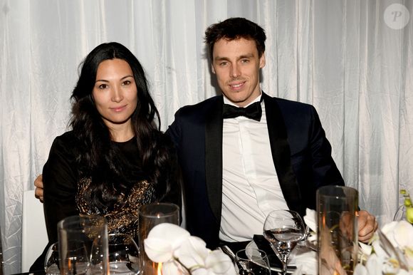 Exclusif - Louis et Marie Ducruet - Jermaine Jackson, frère de Michael Jackson et l'un des membres historiques du groupe légendaire The Jackson 5, était au Yacht Club de Monaco, pour la deuxième édition de son dîner de gala, intitulé "Christmas Grand Gala", le 4 décembre 2025. © Bruno Bebert / Bestimage
