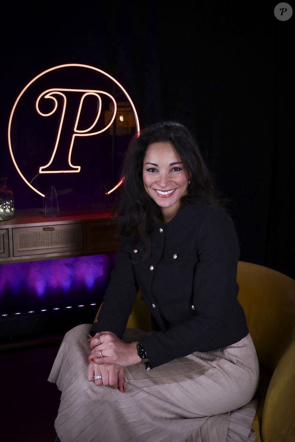 Exclusif - Rendez-vous avec Cindy Fabre dans les locaux de "Purepeople" à Levallois-Perret le 4 février 2024. 

© Jack Tribeca/Bestimage