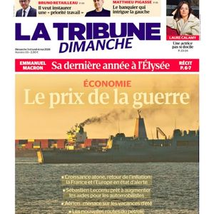 La Tribune Dimanche, couverture du 3 mai 2026