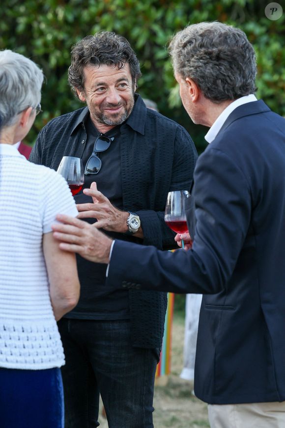 Patrick Bruel (invité d'honneur) - Cérémonie d'ouverture du Festival International du Film de Pauillac au Château d'Armailhac à Pauillac le 8 juillet 2025. © Jean-Marc Lhomer/Bestimage