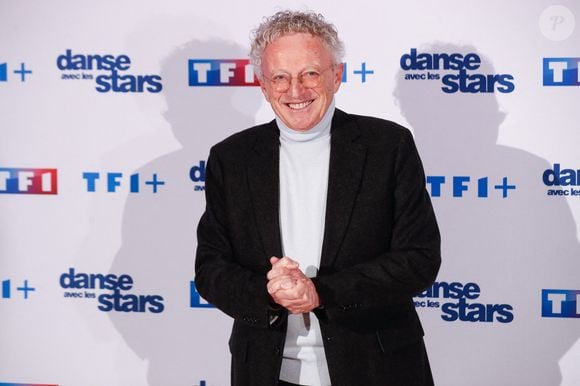 Nelson Monfort - Photocall de lancement de la saison 2025 de "Danse avec les stars" (DALS) au siège de  TF1 à Boulogne-Billancourt, France, le 16 janvier 2025. © Christophe Clovis / Bestimage