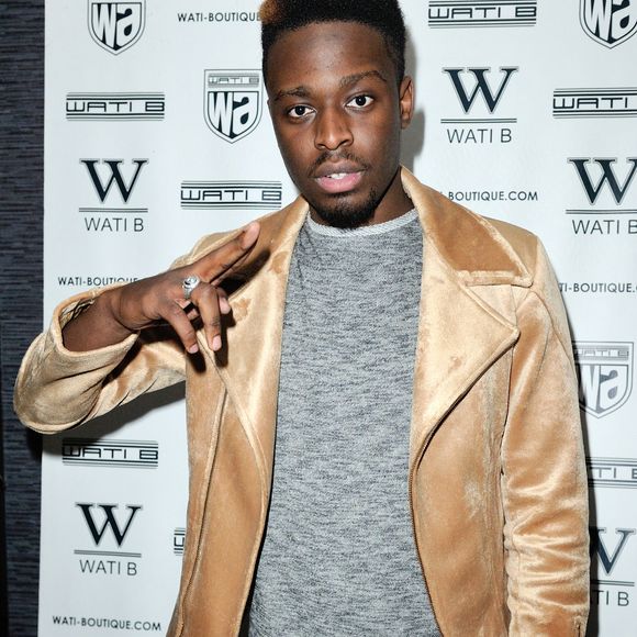 Dadju (petit frere de Maitre Gims et membre du groupe The Shin Sekai) assiste a la soiree de lancement du site kellyvedovelli.com au Bridge Club a Paris, France le 07 Janvier, 2016. Photo Aurore Marechal/ABACAPRESS.COM