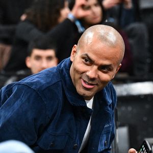 Tony Parker président de l'ASVEL lors du match de Turkish Airlines Euroleague entre Paris et Lyon Villeurbanne à l'Adidas Arena le 30 janvier 2025 à Paris, France. Photo by Anthony Dibon/Icon Sport/ABACAPRESS.COM