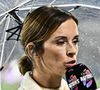 Ou journaliste sportive, pour commenter des matchs de rugby

Isabelle Ithurburu presentatrice TF1 - Match de tournée d'automne "France - Fidji (34-21)" à Bordeaux, le 15 novembre 2025.

Match de tournée d'automne "France - Fidji (34-21)" à Bordeaux, le 15 novembre 2025.