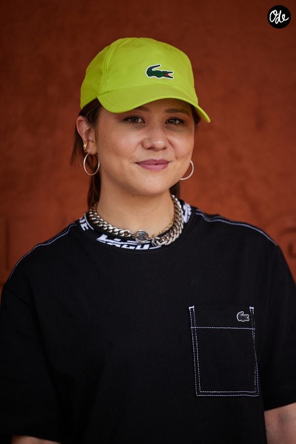 Laura Felpin lors des Internationaux de France de tennis de Roland Garros 2023, à Paris, le 9 juin 2023. 

© Jacovides-Moreau/Bestimage