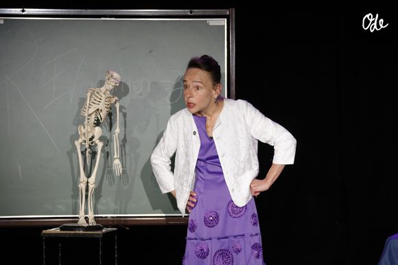 Dominique Frot lors de l'avant-première de "De La Marguerite" à Beausoleil le 9 octobre 2016.

JLPPA / Bestimage