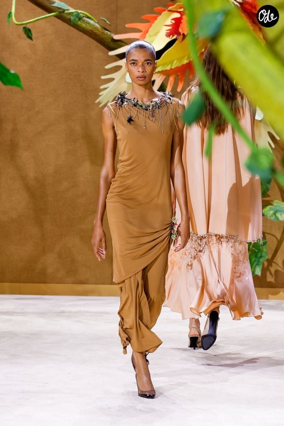 Défilé de mode Chanel Collection Haute Couture Automne/Hiver 2026-2027 lors de la Fashion Week de Paris (PFW) au Grand Palais, à Paris, France, le 7 juillet 2026. © Bestimage