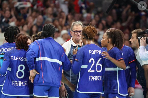 Match des équipes féminines de handball norvégienne et française lors des JO de Paris 2024 - © Laurent Sanson / Panoramic / Bestimage