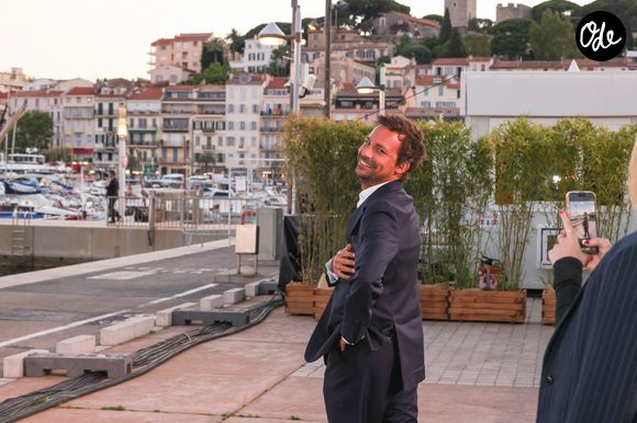 Exclusif - Bertrand Chameroy - Plateau de l'émission "C à vous" lors du 79ème Festival International du Film de Cannes le 21 mai 2026.  © Jack Tribeca / Bestimage