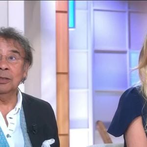 Laurent Voulzy et sa compagne Isaure La Faou, sur C à Vous le 8 mai 2026 © Capture d'écran/France 5