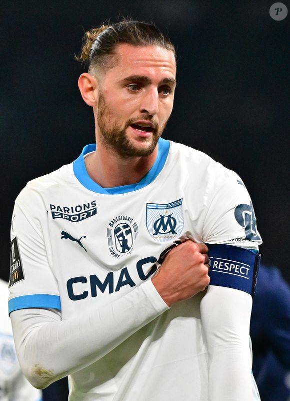 Adrien Rabio - Match de Ligue 1 McDonald's opposant le Paris Saint-Germain (PSG) à l'Olympique de Marseille (OM) - (3-1) au Parc des Princes à Paris le 16 mars 2025. © Christian Liewig/Bestimage