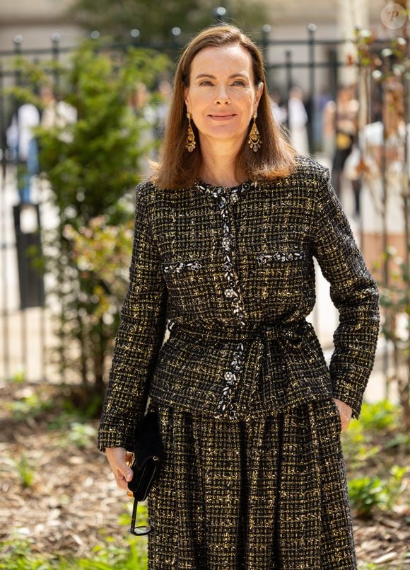 Carole Bouquet - Arrivées au défilé Chanel Collection Haute Couture Automne/Hiver 2025-2026 lors de la Fashion Week de Paris (PFW), au Grand Palais, à Paris, France, le 8 juillet 2025. 

© ThibaultDuboucher/Bestimage
