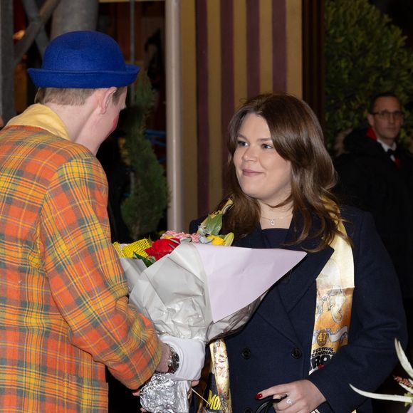 Camille Gottlieb - Soirée de clôture du 47ème Festival International du Cirque de Monte-Carlo sous le chapiteau de Fontvieille à Monaco, le 21 janvier 2025. © Olivier Huitel / Pool Monaco / Bestimage