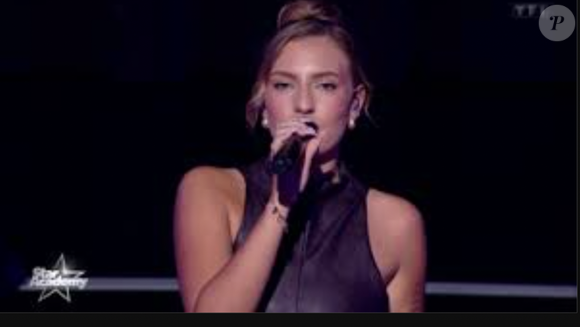 Léa dans la Star Academy. Capture d'écran/TF1