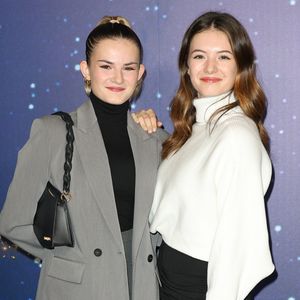 Alyzée Bois et Elsa Bois - Première du film Disney "Wish, Asha et la bonne étoile" au Grand Rex à Paris le 13 novembre 2023. © Coadic Guirec / Bestimage