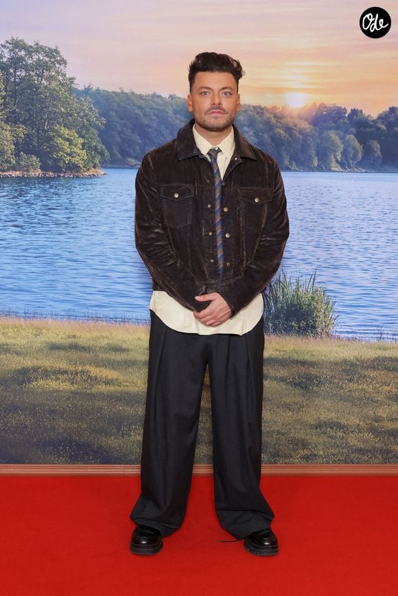 Kev Adams participe à la séance photo organisée à l'occasion de la première du film *La Maison de nos rêves*, qui s'est tenue au cinéma Grand Rex à Paris, en France, le 5 octobre 2026. Photo de David Boyer/ABACAPRESS.COM