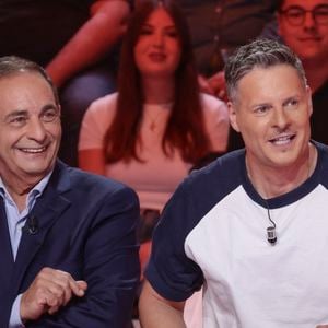 Exclusif - Laurent Fontaine, Matthieu Delormeau -  Emission "Tout beau, tout n9uf" présentée par C. Hanouna sur W9 à Paris le 11 septembre 2025. © Jack Tribeca / Bestimage