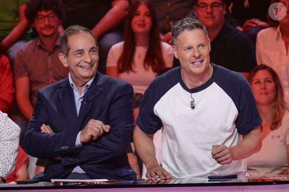 Exclusif - Laurent Fontaine, Matthieu Delormeau - Emission "Tout beau, tout n9uf" présentée par C. Hanouna sur W9 à Paris le 11 septembre 2025. © Jack Tribeca / Bestimage