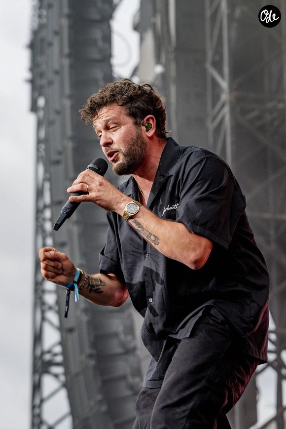 Claudio Capéo en concert sur la scène du festival du Printemps de Pérouges au château de Saint Maurice de Remens le 29 juin 2024.

© Sandrine Thesillat / Panoramic / Bestimage
