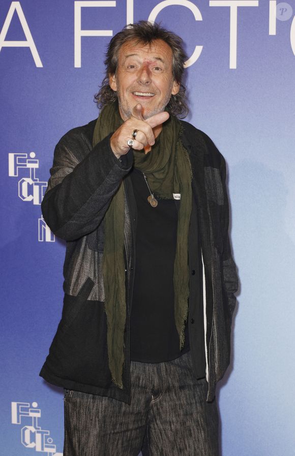 Jean-Luc Reichmann - Photocall de la projection du téléfilm "Cat's Eyes" lors de la 26ème Edition du Festival de la Fiction de La Rochelle, France, le 12 septembre 2024. © Christophe Aubert via Bestimage