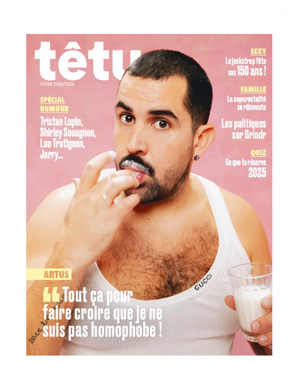 Couverture de "Têtu" du mercredi 4 décembre 2024