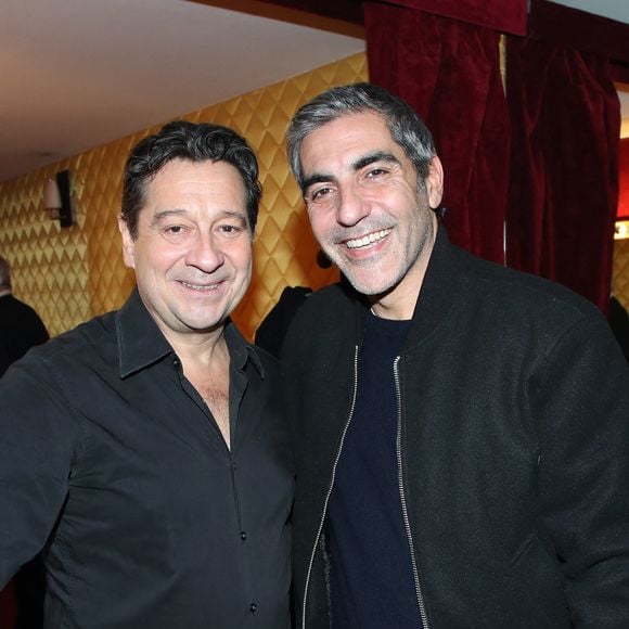 Exclusif - Laurent Gerra et Ary Abittan - Célébrités au spectacle « Laurent Gerra se met à table ! », à savourer au Casino de Paris, à Paris, France, le 10 Décembre 2024. 

© Bertrand Rindoff / Bestimage