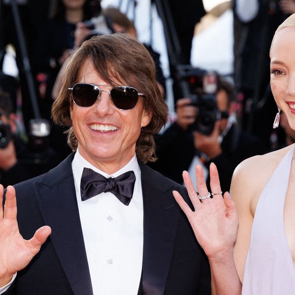 Tom Cruise, Pom Klementieff - Montée des marches du film « Mission Impossible : The Final Reckoning » lors du 78ème Festival International du Film de Cannes, au Palais des Festivals à Cannes. Le 14 mai 2025
© Jacovides-Moreau / Bestimage