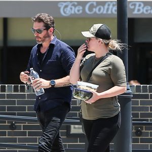 Exclusif - Kelly Clarkson et son ex-mari Brandon Blackstock se rendent dans un studio d'enregistrement à Hollywood le 30 juillet 2018.
Crédit : Coleman-Rayner / Bestimage