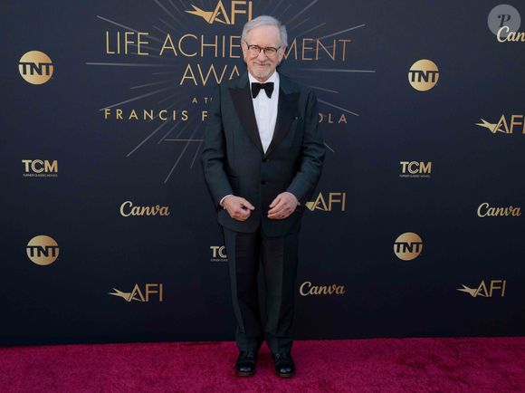 Steven Spielberg à la Cérémonie de remise des AFI Life Achievement Awards en l'honneur de Francis Ford Coppola au TCL Chinese Theatre le 26 avril 2025. Photo Press Service / BESTIMAGE