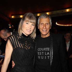 Nagui et sa femme Mélanie Page - 35ème cérémonie des Molières aux Folies Bergère à Paris le 6 mai 2024. © Coadic Guirec / Bestimage