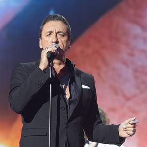 Exclusif - Dany Brillant - lors du concert du gala de Noël de l'association Tout le monde contre le cancer fête ses 20 ans diffusé le 24 décembre sur M6 à l'Adidas Aren Porte de la Chapelle à Paris, France, le 4 décembre 2025. © Coadic Guirec/Bestimage