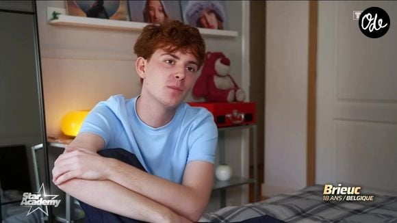 Brieuc fait partie de la nouvelle promotion de la "Star Academy". Capture d'écran TF1