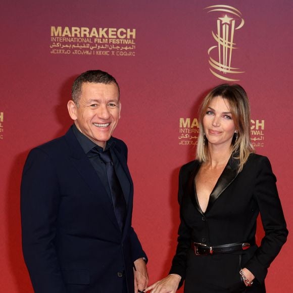 Dany Boon et sa compagne Clara Vello - Tapis rouge dans le cadre de la 22ème édition du Festival International du Film de Marrakech le 2 décembre 2025. © Dominique Jacovides/Bestimage