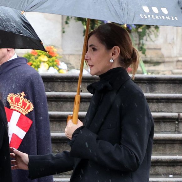 La princesse Clotilde Courau de Savoie le 9 février 2024.
Crédit : DOMINIQUE JACOVIDES / BESTIMAGE
