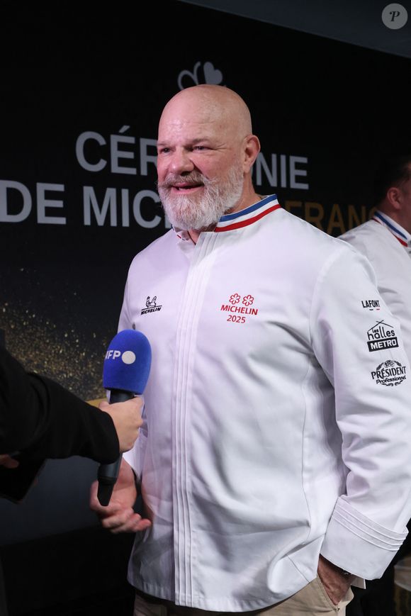 Philippe Etchebest - Bordeaux - Cérémonie du Guide Michelin France 2025 au Centre des Congrès Robert Shuman à Metz le 31 mars 2025. © Jean-Marc Lhomer/Bestimage