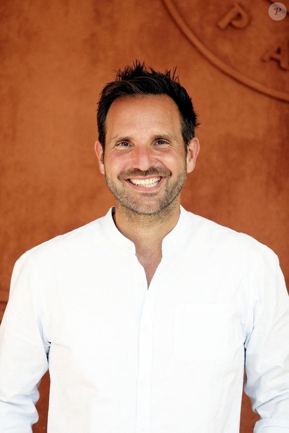 Christophe Michalak - People au village lors des Internationaux de France de Tennis de Roland Garros à Paris. Le 10 juin 2021.

©Dominique Jacovides / Bestimage