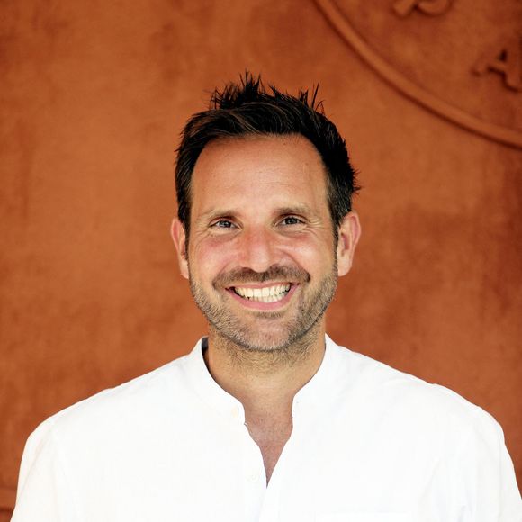Christophe Michalak - People au village lors des Internationaux de France de Tennis de Roland Garros à Paris. Le 10 juin 2021.

©Dominique Jacovides / Bestimage