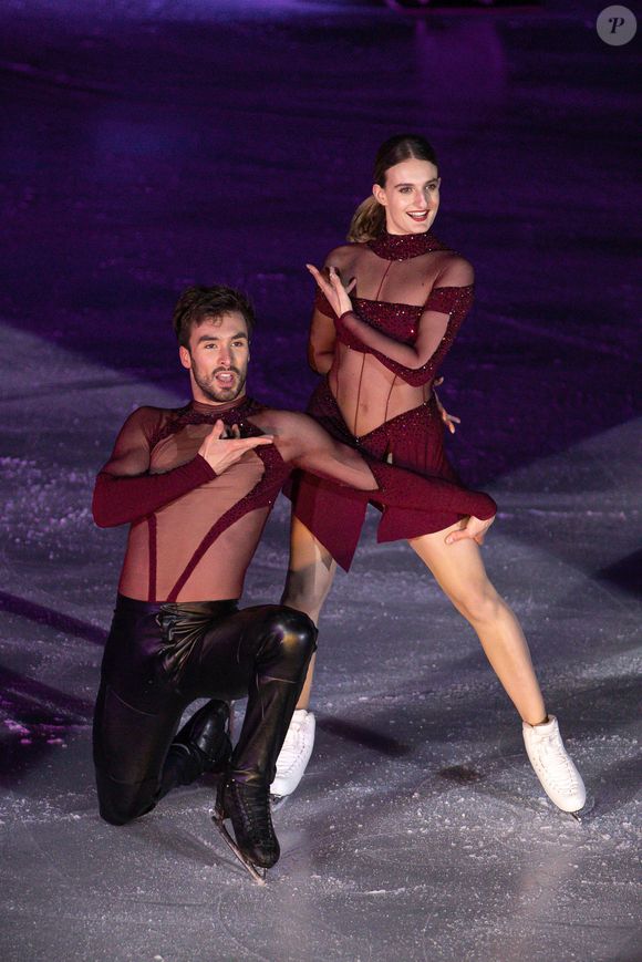 Gabriella Papadakis et Guillaume Cizeron - Patinage artistique : Tournée de l'équipe de France à Boulogne Billancourt le 8 avril 2022.

© Aurélien Morissard / Panoramic / Bestimage