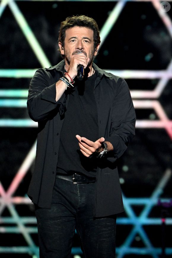Exclusif - Patrick Bruel - Backstage de l'enregistrement de l'émission de télévision "Le grand concert des régions : Ici, c'est Aix en Provence", à l'Arena du Pays d'Aix, présentée par L. Luyat et L. Thilleman. Le 30 avril 2024. © Bruno Bebert-Jack Tribeca / Bestimage