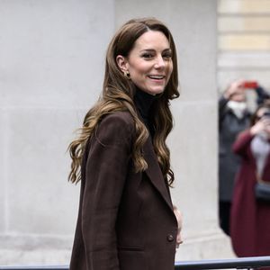 La princesse de Galles se joint à des écoliers à la National Portrait Gallery pour lancer un nouveau projet du Royal Foundation Centre for Early Childhood visant à aider les jeunes enfants à développer des compétences sociales et émotionnelles cruciales.  Londres, Royaume-Uni, le 4 février 2025. Photo par Doug Peters/EMPICS/ABACAPRESS.COM