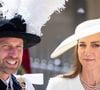 Le prince de Galles a vécu des mois compliqués ces derniers temps avec le cancer de son épouse et celui de son père
Le prince William et Kate Middleton lors du Order Of The Garter Service au château de Windsor le 16 juin 2025.
© GoffPhotos/Bestimage