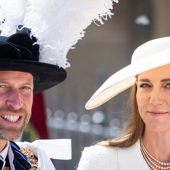 Le prince de Galles a vécu des mois compliqués ces derniers temps avec le cancer de son épouse et celui de son père

Le prince William et Kate Middleton lors du Order Of The Garter Service au château de Windsor le 16 juin 2025.
© GoffPhotos/Bestimage