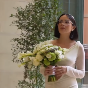 Agathe Auproux s'est mariée à Maxence Picardet à Nice, le 29 mars 2025