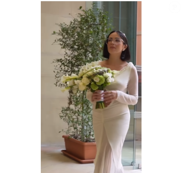 Agathe Auproux s'est mariée à Maxence Picardet à Nice, le 29 mars 2025