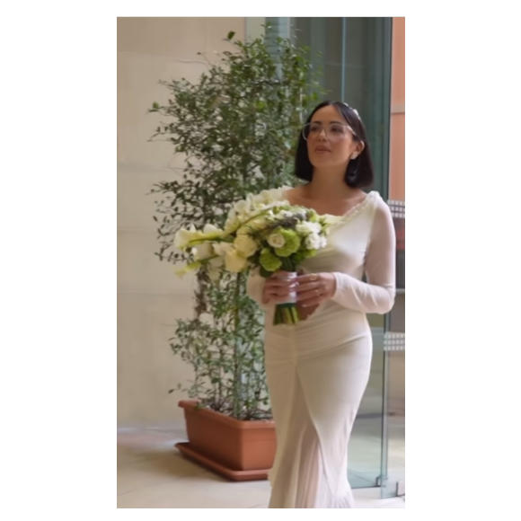 Agathe Auproux s'est mariée à Maxence Picardet à Nice, le 29 mars 2025